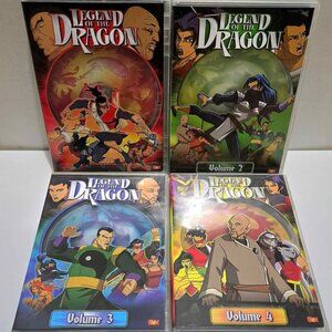 Legend of The Dragon Vol 1-4 DVD Set